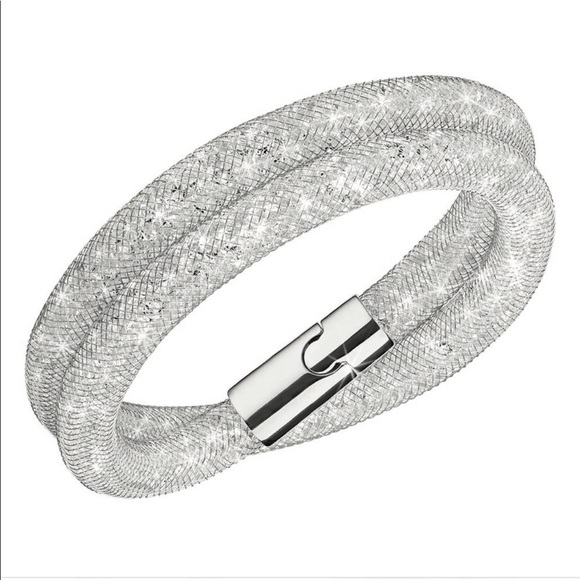 Swarovski Jewelry - Swarovski NWT Stardust Mesh Wrap Bracelet